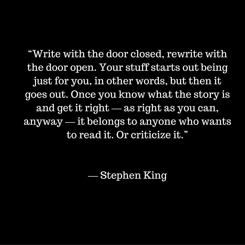 Stephen King Writing
